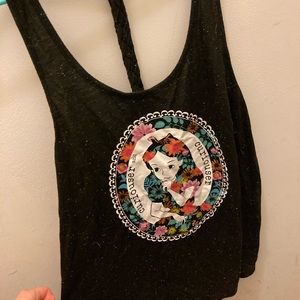 Alice in wonderland Razorback tank